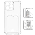 Pikkukuva 3 / 11: iPhone 16 Pro -  2-i-1 Fodral med Kortfack & Stötdämpning!
