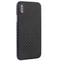 Miniatyrbild 3 av 11: iPhone XS Max - Karbon-Design Skyddsskal Svart