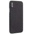 Pikkukuva 3 / 11: iPhone XS Max - Karbon-Design Skyddsskal Svart