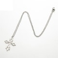 Miniatyrbilde 7 av 10: Elegant Halsband Hög Kvalitet Silver LÖV