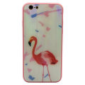 Miniatyrbild 1 av 8: Elegant Skyddskal för iPhone 6/6S (Härdat glas) Flamingo Flamingo