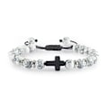 Miniatyrbillede 9 af 11: Högkvalitets Unikt Hållbart Kularmband Bright Black
