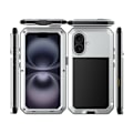 Miniatyrbilde 1 av 11: iPhone 16 Plus - HEAVY DUTY Skal i Aluminium Silver