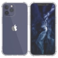 Miniatyrbild 5 av 11: iPhone 13 Pro Max Stötdämpande Silikonskal med Skärmskydd Transparent
