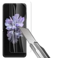 Miniatyrbilde 10 av 10: 2-PACK Z Flip 4 - 3in1 Sk�rmskydd Fram- & Baksida Hydrogel Transparent