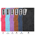 Miniatyrbillede 7 af 11: Samsung Galaxy S21 - LEMAN Wallet etui Svart