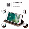 Miniatyrbild 3 av 11: Elegant Plånboksfodral i Läder  iPHONE 6 PLUS från CASEME Vit