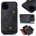 iPhone 12 Pro Max - Skal med Korthållare Svart