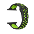 Miniatyrbild 2 av 11: Apple Watch 4 - 40mm - HUTECH Stilrena Silikonarmband Grå/Vit M