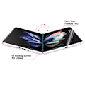 Pikkukuva 3 / 11: 2-PACK Galaxy Z Fold 4 - 4-in-1 Skärmskydd & Kameralinsskydd Transparent