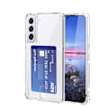 Pikkukuva 1 / 11: Samsung Galaxy S21 FE - Skyddsskal med Kortfack Genomskinlig