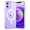 Pikkukuva 3 / 4: Elegant och Stötdämpande Magnetiskt Skal för iPhone 12 Mini Genomskinlig