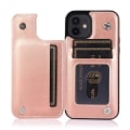 Miniatyrbillede 1 af 11: iPhone 12 - Stilfuldt cover med kortholder Roséguld