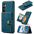 Miniatyrbillede 8 af 11: Samsung Galaxy S25 - Stilrent Avtagbart Wallet Case Grön