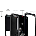 Pikkukuva 7 / 11: Samsung Galaxy S20 - Skyddande Aluminium Skal Silver