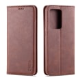 Miniatyrbild 1 av 11: Samsung Galaxy S20 Ultra - AZNS Plånboksfodral Brown Brun