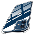 Pikkukuva 2 / 11: iPhone 12 - Silikonskal+Skärmskydd (Tjocka Hörn) Transparent