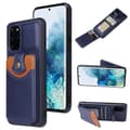 Samsung Galaxy S20 - Stilfuldt cover med kortrum Mörkblå