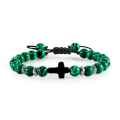 Miniatyrbild 1 av 11: Högkvalitets Unikt Hållbart Kularmband Malachite