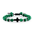 Miniatyrbillede 1 af 11: Högkvalitets Unikt Hållbart Kularmband Malachite