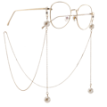 Pikkukuva 8 / 10: Glasögonsnöre Pärl Design (Senilsnöre) Silver