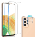 Miniatyrbillede 2 af 11: Samsung Galaxy A33 5G Sk�rmskydd + Kameralinsskydd HD 0,3mm Transparent