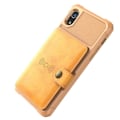 Miniatyrbillede 10 af 11: iPhone XR - Exklusivt Skyddande Skal med Kortfack Brun