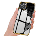Miniatyrbillede 9 af 11: iPhone 13 - FLOVEME Silikonskal Guld