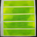 Miniatyrbild 4 av 11: Gör dig Synlig i Vintermörkret - Effektfulla Reflex Remsor Fluorescerande Gul