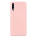 Pikkukuva 10 / 11: Samsung Galaxy A70 - Stilsäkert Mattbehandlat Silikonskal NKOBEE Red Röd