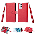 Miniatyrbillede 4 af 11: Samsung Galaxy S21 Ultra - 9-Card Wallet Case Rosaröd