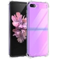 Miniatyrbilde 7 av 11: Samsung Galaxy Z Flip - FLOVEME Skyddsskal Transparent