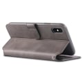 Pikkukuva 8 / 11: iPhone XR - Robust Praktiskt Plånboksfodral RETRO Brun