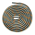Pikkukuva 1 / 11: HÖG KVALITET Skosnören (1M, 1.2M, 1.4M, 1.6M) Ljusgrå/Orange 1.2M 