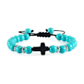 Miniatyrbillede 1 af 11: Högkvalitets Unikt Hållbart Kularmband turquoise