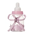 Miniatyrbillede 2 af 8: Mini Baby Flaska Doppresent Babyshower Blå