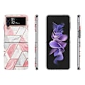 Miniatyrbillede 10 af 11: Samsung Galaxy Z Flip 3 - Marmor Cover Rosa
