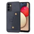Samsung Galaxy A14 5G Magnetisk Plånboksfodral i Retro Stil med 4-kortfack Marinblå