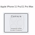 Miniatyrbillede 3 af 11: iPhone 11 Pro Max Bakre Kameralins Skydd 9H 2.5D FullCover Transparent