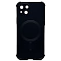 Pikkukuva 1 / 11: iPhone 13 - Silikonskal med Magnetiskt Stötskydd Svart