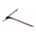 Miniatyrbillede 10 af 11: Professionelt Læder Rem til Ur Svart/Silver 22mm