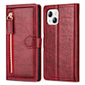 Pikkukuva 8 / 11: iPhone 13 - Lyxigt Wallet Case med Kortplatser Marinblå