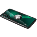 Miniatyrbilde 10 av 11: Huawei Nova 5T - Stilrent Skal med Ringhållare Marinblå/Silver