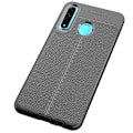 Miniatyrbillede 4 af 11: Huawei P40 Lite E - Litchi Design Skal Mörkblå
