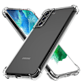 Pikkukuva 3 / 11: Samsung Galaxy S25 - Stöttåligt Silikonskal med Kepskant Genomskinlig
