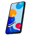 Miniatyrbild 7 av 7: Redmi Note 11 Pro 5G - Elegant Skyddsskal i Matt Silikon Svart