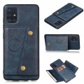 Miniatyrbillede 1 af 11: Samsung Galaxy A51 - Effektivt stilfuldt cover med kortrum Mörkblå