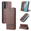 Miniatyrbillede 5 af 11: Samsung Galaxy S23 - Stilfuldt og smidigt Yazunshi pungetui Svart