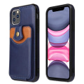 Miniatyrbilde 1 av 6: iPhone 11 Pro Max - Professionellt Skal med Korthållare Mörkblå