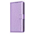 Miniatyrbilde 1 av 11: iPhone 12 Pro Max Läderfodral - RFID Blockering & Stativ Lila